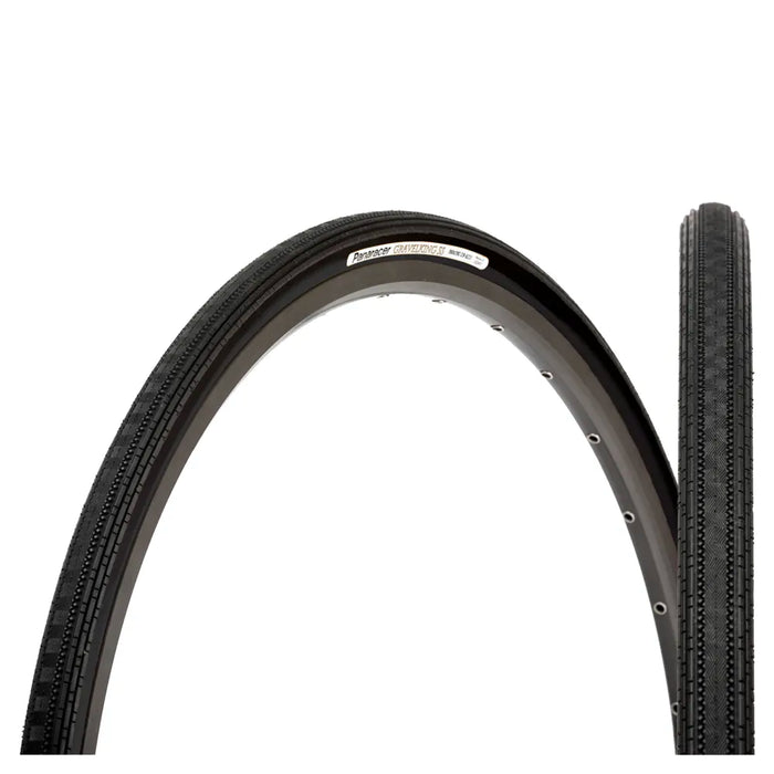 Panaracer Gravelking 700x28c Semi Slick Folding Tyre in Black