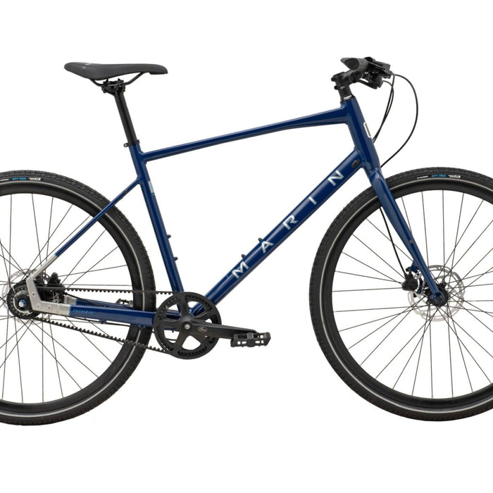 Marin Presidio 3 Hybrid Bike in Blue