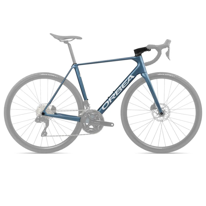 2024 Orbea Orca OMR Road Bike Frameset in Slate Blue Halo Silver