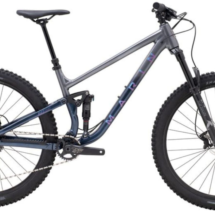 Marin Rift Zone 2 Full Suspension Mountain Bike in Grey