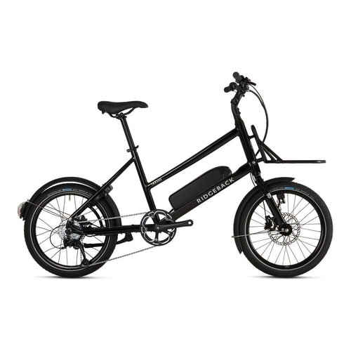 Ridgeback Errand Electric Hybrid Bike in Black
