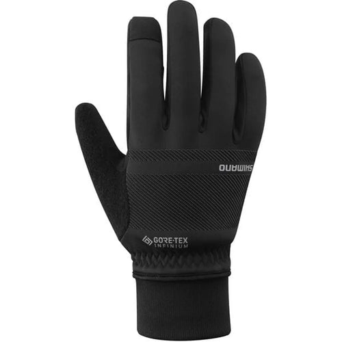 Shimano Gloves Infinium Primaloft Cycling Gloves in Black