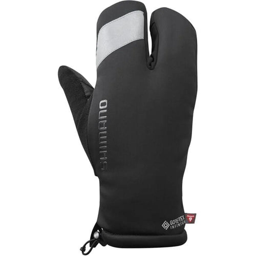 Shimano INFINIUM PRIMALOFT 2X2 Cycling Gloves in Black