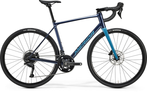 2027 Merida Scultura Endurance 200 Road Bike In Mountain Dust Blue