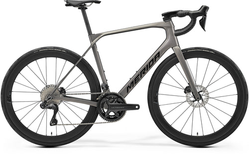 2027 Merida Scultura Endurance 8000 Road Bike In Warm Slate Grey