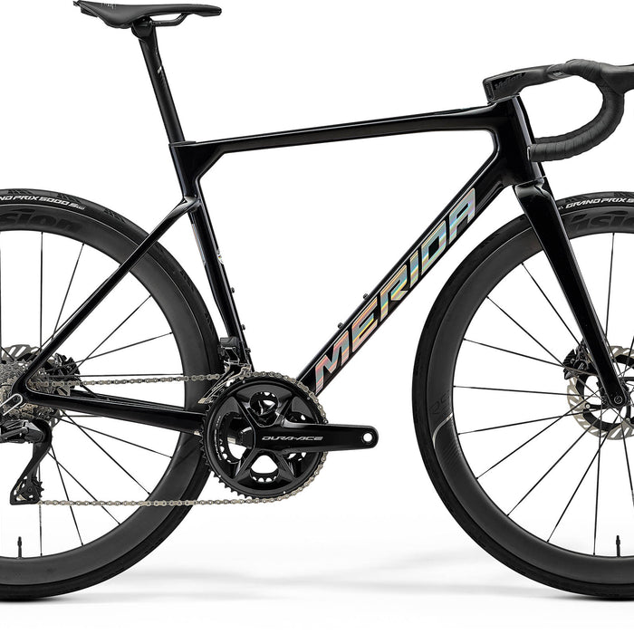 2026 Merida Scultura Team Road Bike in Metallic Black