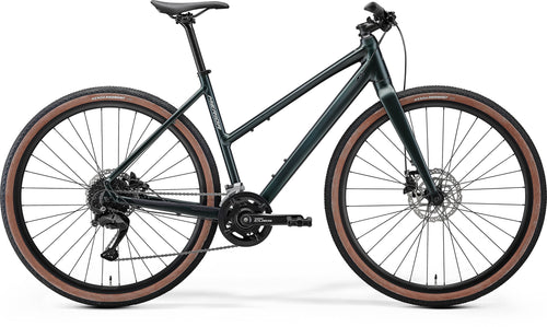 2027 Merida Speeder 200 Womens Hybrid Bike In Silk Halo Green