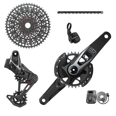 SRAM X0 T-Type Eagle AXS Transmission Wireless MTB Groupset - 170mm