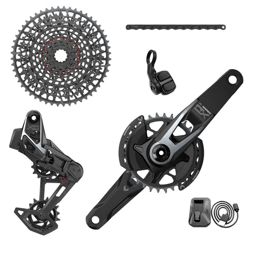 SRAM X0 T-Type Eagle AXS Transmission Wireless MTB Groupset - 170mm
