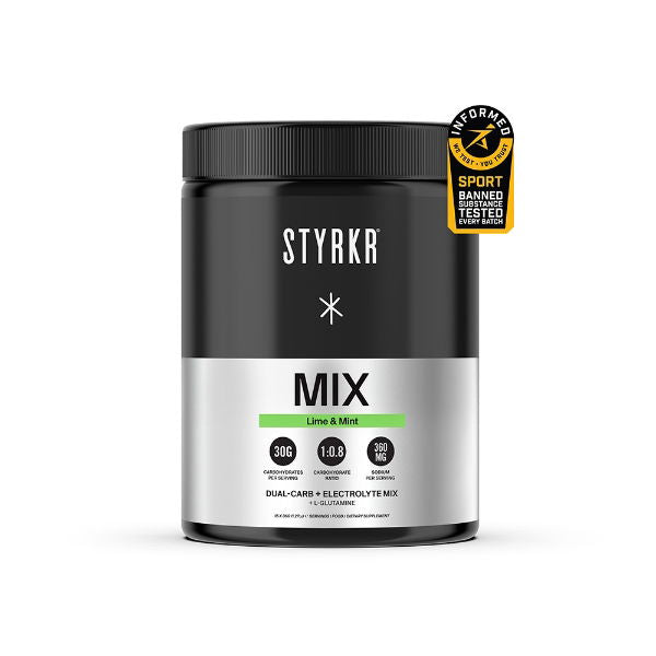 STYRKR - MIX+ Lime and Mint Energy Drink Medium