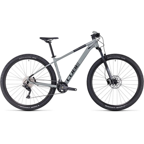 2023 Cube Attention 29 Inch Hardtail Mountain Bike in Swamp Grey
