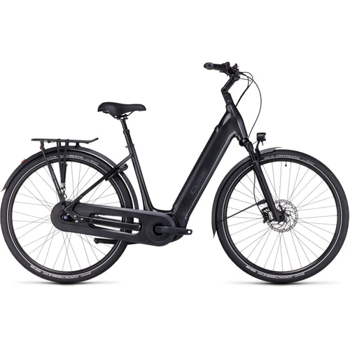 2023 Cube Supreme Hybrid EX 625 Easy Entry Electric Hybrid Bike Grey