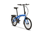 Raleigh Stowaway 20 Inch Folding Bike in Blue