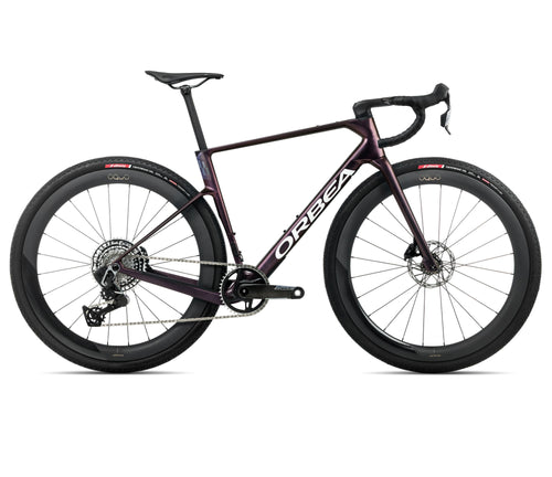2026 Orbea Terra Race M21E Ltd 1X Gravel Bike In Sunset Carbon View
