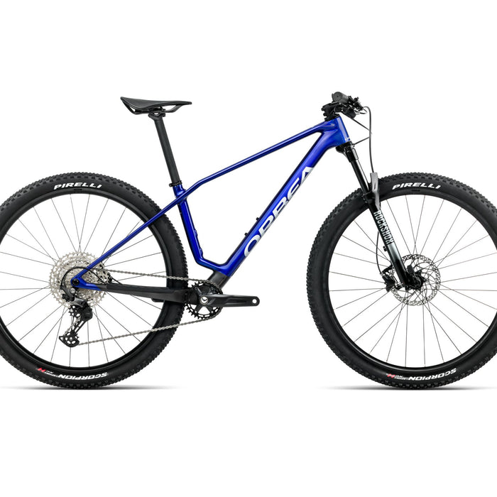 2026 Orbea Alma M50 Carbon Hardtail Mountain Bike In Cobalt Blue