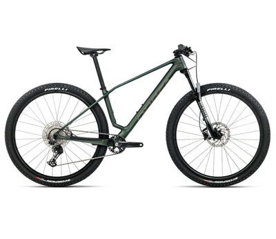 2026 Orbea Alma M50 Carbon Hardtail Mountain Bike In Seaweed Carbon View
