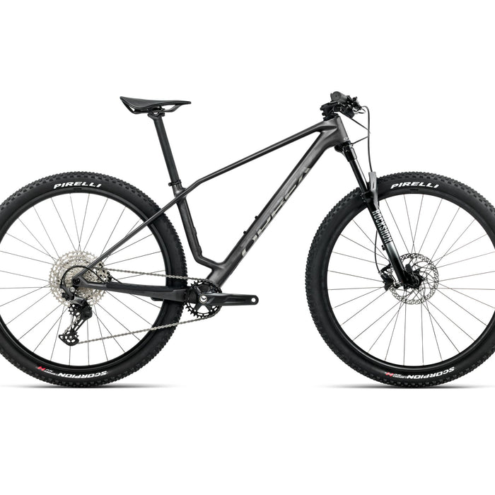 2026 Orbea Alma M50 Carbon Hardtail Mountain Bike In Diamond Carbon View
