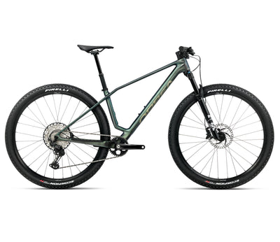 2026 Orbea Alma M20 Carbon Hardtail Mountain Bike In Seaweed Carbon View