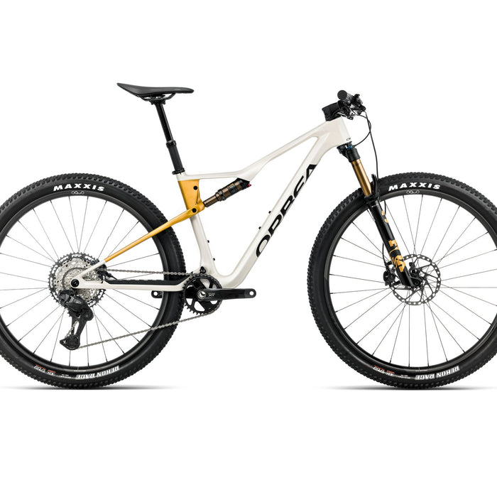 2026 Orbea Oiz M10 Carbon Full Suspension Mountain Bike In Ivory White
