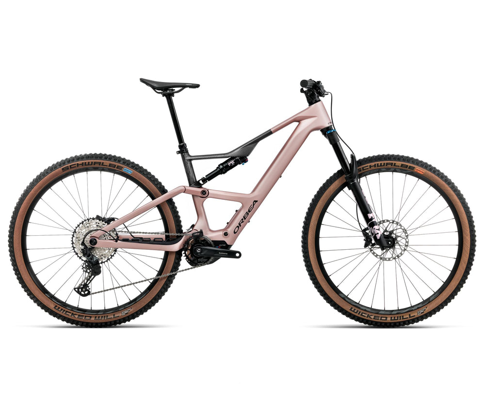 2026 Orbea Rise Sl M20 630W Electric Mountain Bike In Desert Rose