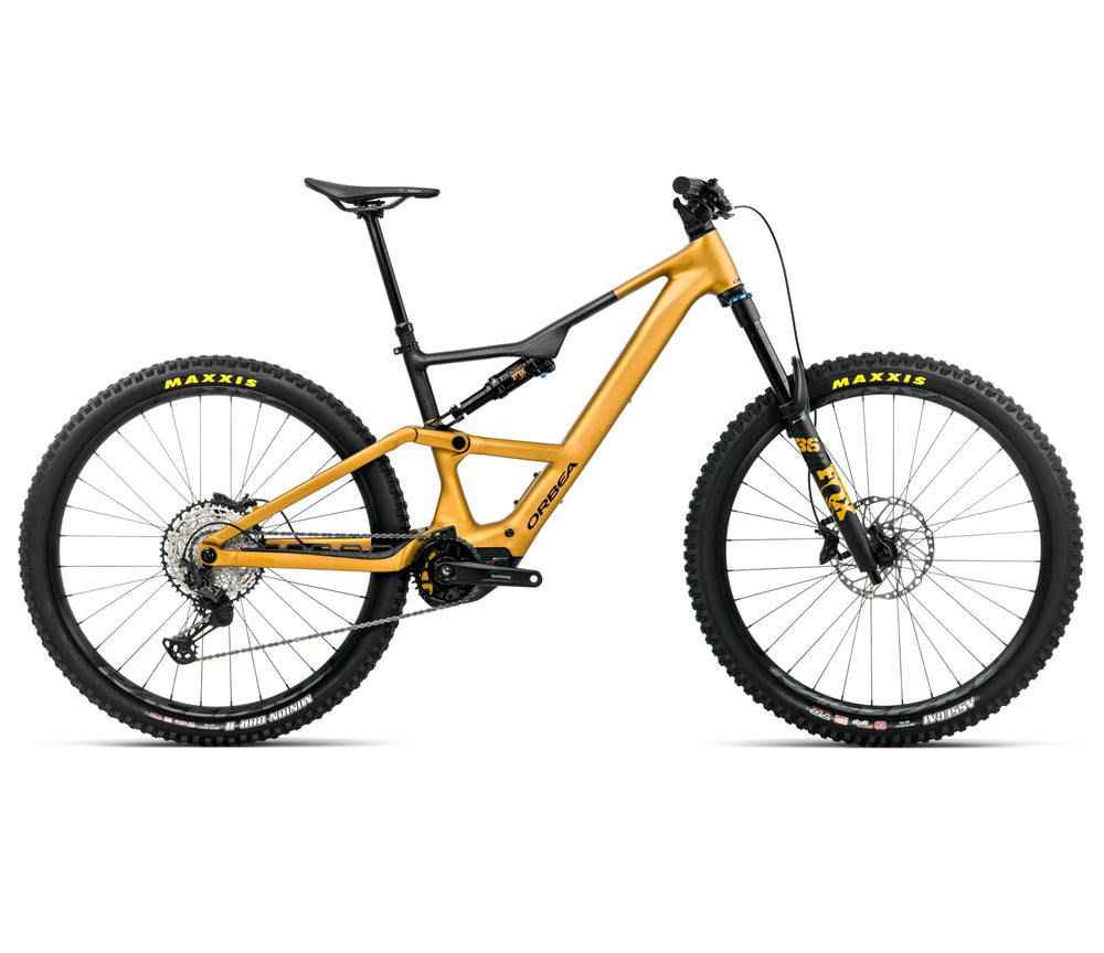 2026 Orbea Rise Lt H10 Electric Mountain Bike In Bumblebee Yellow