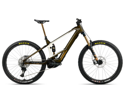 2026 Orbea Wild M-Ltd Electric Mountain Bike In Caramel Carbon View