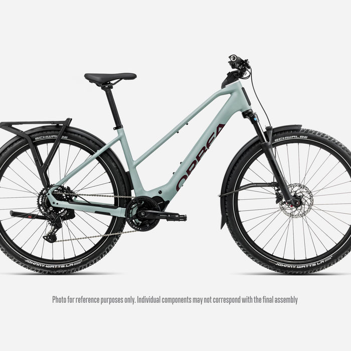 2026 Orbea Kemen Adv 30 Mid Electric Hybrid Bike In Blue Stone