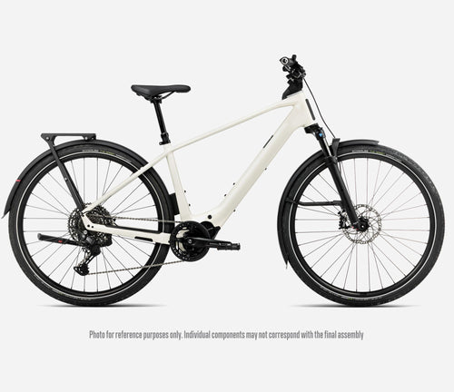 2026 Orbea Kemen Tour 10 Electric Hybrid Bike In Ivory White