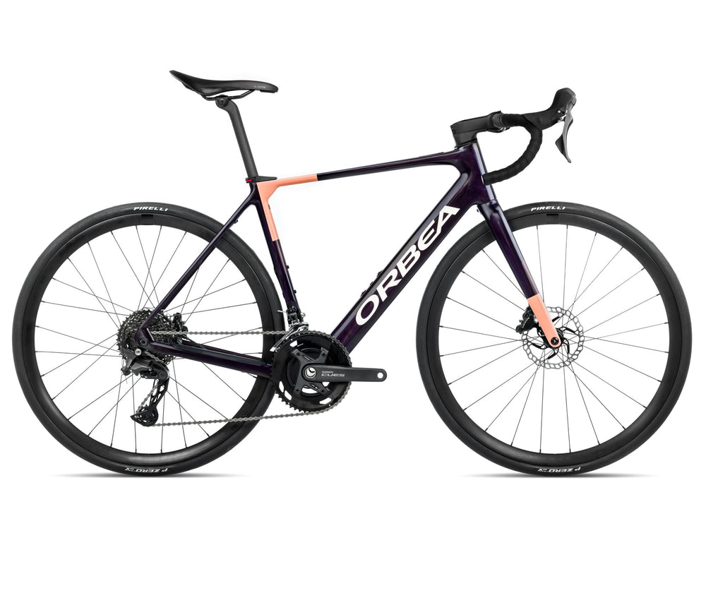 2026 Orbea Gain M40 Carbon Electric Road Bike In Purple Carbon View