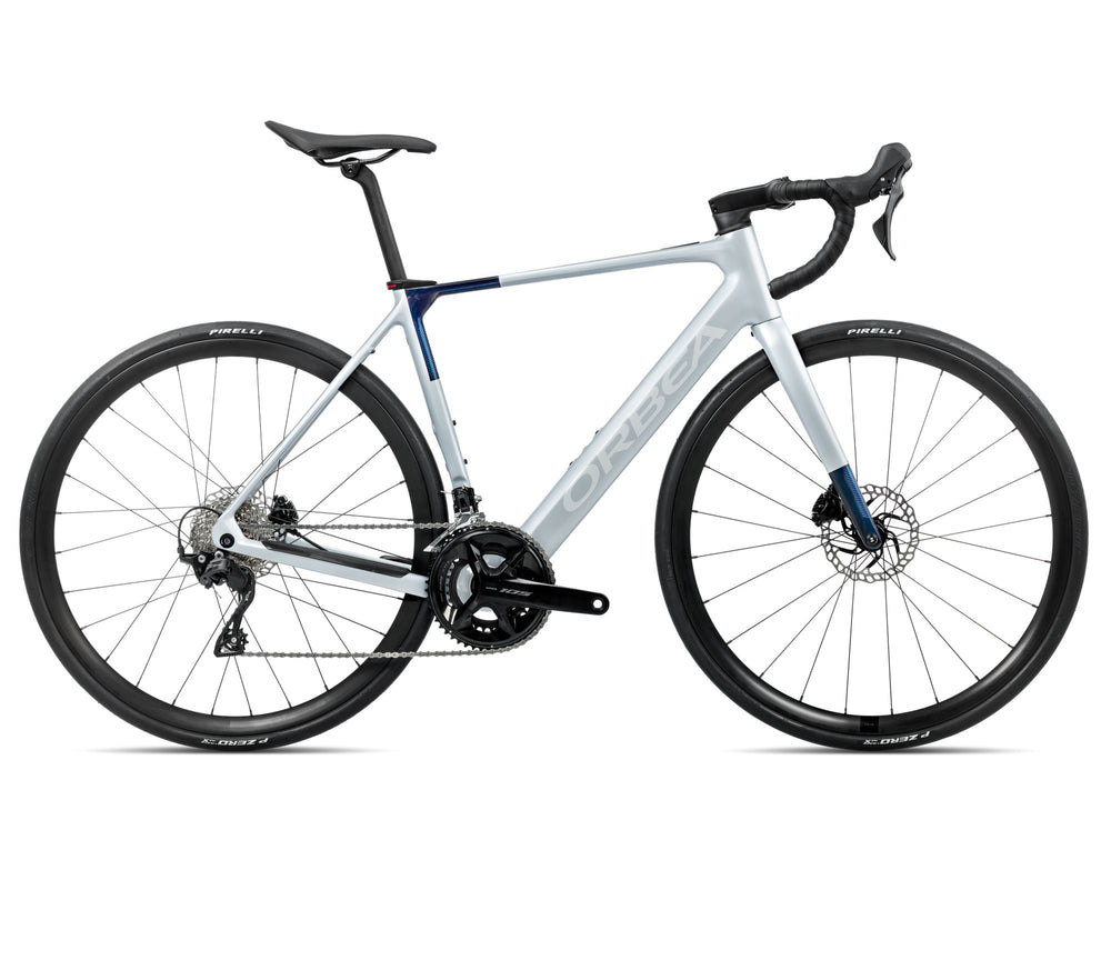 2026 Orbea Gain M30
 Carbon Electric Road Bike In Halo Silver