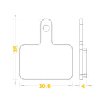Tektro M280 Disc Brake Left
