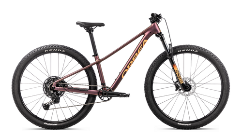 2027 Orbea KIMU 27 H20 27 Inch Kids Mountain Bike in Metallic Sun Set