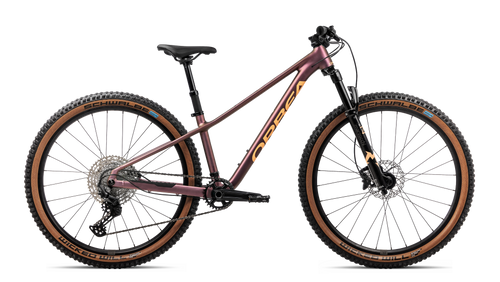 2027 Orbea KIMU 27 H10 27 Inch Kids Mountain Bike in Metallic Sun Set