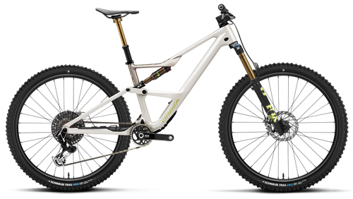 Orbea OCCAM SL M-LTD Mountain Bike in Ivory White - Nickel (Gloss), side view