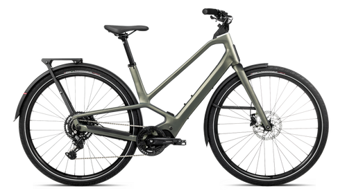 Orbea DIEM 30 Urban&Active Bike in Spaceship Green (Matt), side view