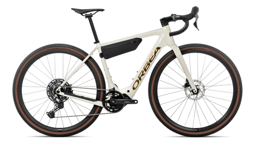 Orbea DENNA H50 Road Bike in Ivory White, side view