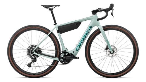 Orbea DENNA H50 Road Bike in Blue Stone, side view