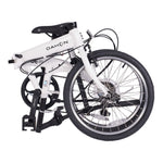 Dahon Vybe D7 folding bike in Cloud, view 3