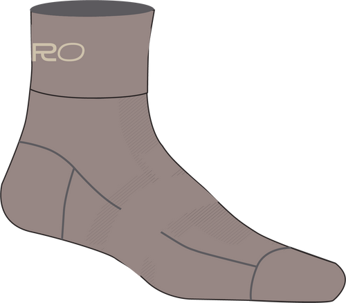 2026 GIRO Comp Racer Unisex Cycling Socks in Cloud Grey