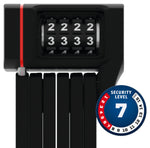 ABUS Bordo uGrip 5700C Folding Combination Lock 80cm with SH Bracket-image-5