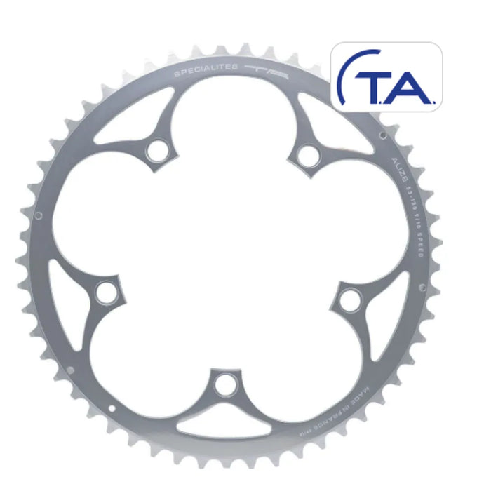 TA Chainrings Alize Chainring - 130PCD 9/10 Speed in Silver