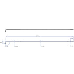 DT Swiss Alpine III silver spokes 13 / 15 / 14 g = 2.34 / 1.8 / 2 mm box 100