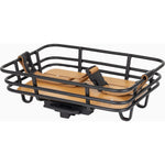 Atran Velo EPIC RETRO AVS Basket, Bamboo Base, 8 Litre, Black - image 1