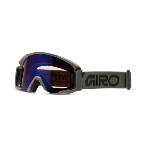 2026 GIRO Dropline MTB Unisex Mountain Bike Goggles in Dark Sage/Vivid Trail