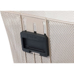 Basil Bilbao Front Bicycle Basket KF nude metallic