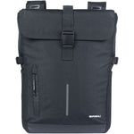 Basil Move Double Bicycle Bag 30L black