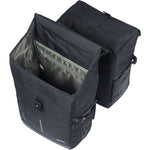 Basil Move Double Bicycle Bag 30L black