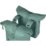 Basil Brooklyn Double Pannier Bag 41L silvergreen