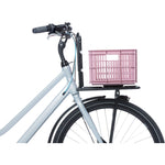 Basil Bicycle Crate Small 17.5 litres pink