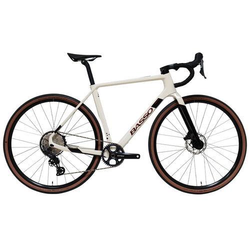 2026 Basso Palta GRX 1x Carbon Gravel Bike in Off White